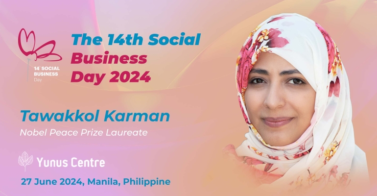 Tawakkol Karman to participate in 14th Social Business Day 2024 Conference in Philippines